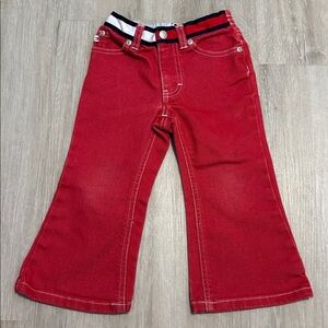 Tommy Hilfiger Kids Red Jeans
